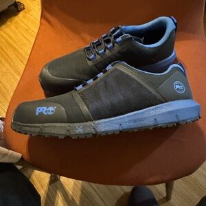 Timberland Pro Shoe Men Size 10.5 Wide Radius Composite Toe 🔵⚫️